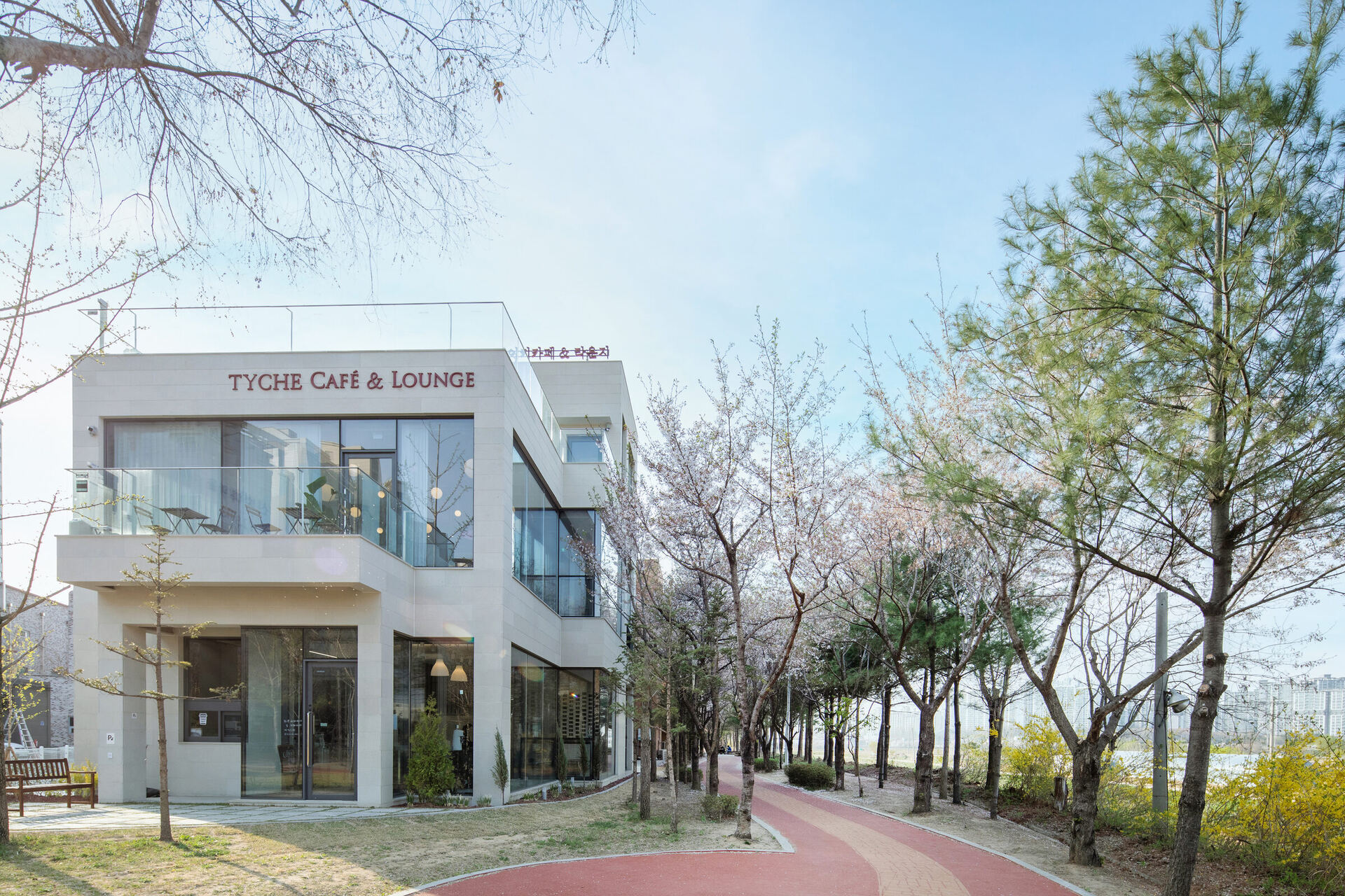 타이키 카페 내부 전경